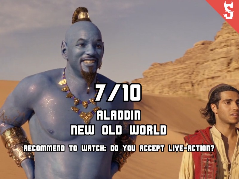 Aladdin (2019) review, scored 7 out of 10